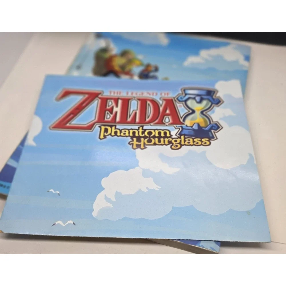 Legend of Zelda Phantom Hourglass Strategy Guide And Map Poster Premiere Edition